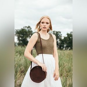 FOUNT LEATHER Roundabout Handbag (Limited Edition)